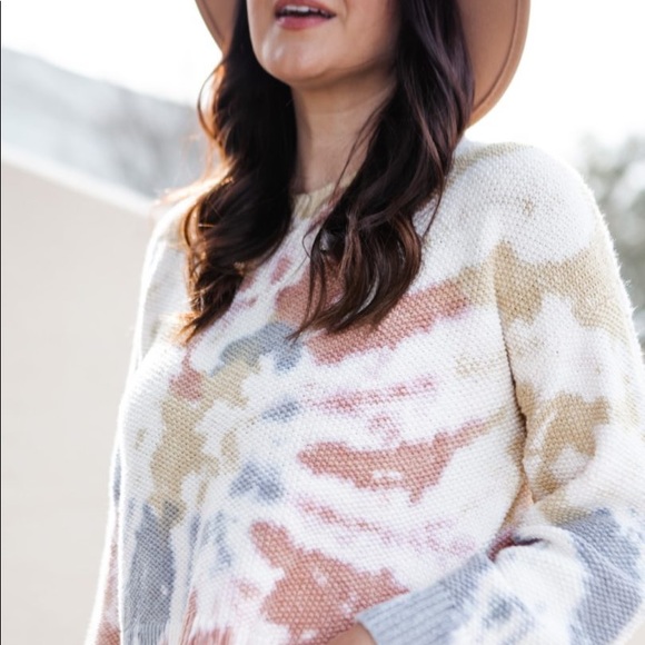 [Madewell] Tie-Dye Westford Pullover Sweater - Picture 4 of 4